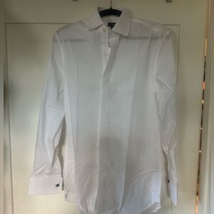 J crew factory  White Men's tuxedo Shirt
